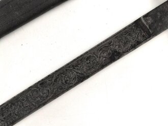 Preussen, Kaiserreich, Seitengewehr Modell 1871 für Kadetten, Klingenätzung  "mit Gott für Kaiser und Reich", typische Schörklinge , aufpflanzbares Eigentumstück ,