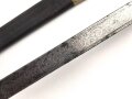 Preussen, Kaiserreich, Seitengewehr Modell 1871 für Kadetten, Klingenätzung  "mit Gott für Kaiser und Reich", typische Schörklinge , aufpflanzbares Eigentumstück ,