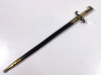 Preussen, Seitengewehr Modell 1871, Klingenätzung , nichtaufpflanzbares Eigentumstück