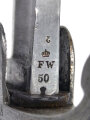 Preussen, Blüchersäbel Modell 1811, nummerngleich, Truppenstempel vom  Ersatz Pferde Depot , Klinge FW 50 markiert ,  Gesamtgewicht ca 2,290 kg, Gesamtlänge 100 cm, gut erhaltenes Kammerstück von 1850