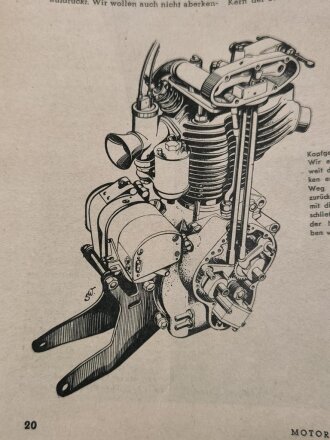 "Motor und Sport" - 27. Oktober 1940 - Heft 43, 42 Seiten, gebraucht, DIN A4