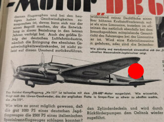 "Motor und Sport" - 05. Mai 1940 - Heft 18, 35 Seiten, gebraucht, DIN A4