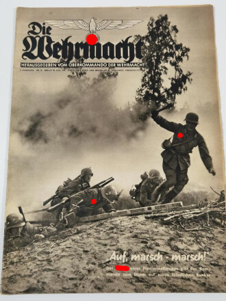 Die Wehrmacht "Auf, marsch - marsch!", Heft Nr. 18, 30. August 1939