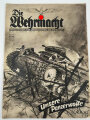 Die Wehrmacht "Unsere Panzerwaffe", Heft Nr. 22, 2. November-Ausgabe 1938