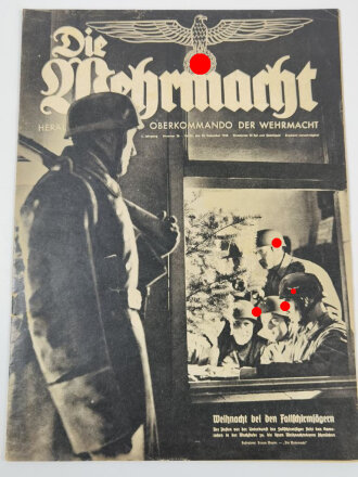 Die Wehrmacht "Weihnacht bei den Fallschirmjägern", Heft Nr. 26, 18. Dezember 1940