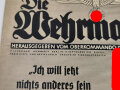 Die Wehrmacht "Ich will jetzt nichts anderes sein als der erste Soldat des Deutschen Reiches", Heft Nr. 19, 13. September 1939