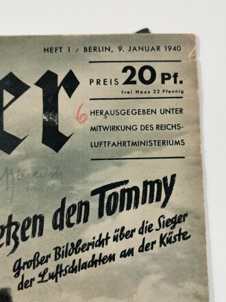 Der Adler "Wir hetzen den Tommy", Heft Nr. 1,...