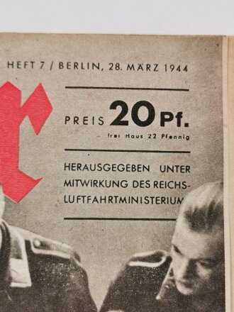 Der Adler "Kämpfer gegen London", Heft Nr. 7, 28. März 1944