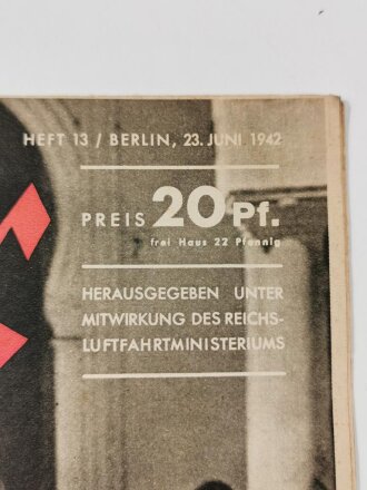 Der Adler "Waffenkameraden", Heft Nr. 13, 23. Juni 1942