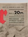 Der Adler "Horchstelle 7 gibt Klopfzeichen", Heft Nr. 12, 6. Juni 1944