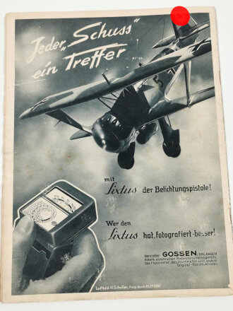 Der Adler "Todesflug ins Scheinwerferlicht", Heft Nr. 6, 19. März 1940