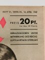 Der Adler "Der Führer und der Reichsmarschall bei Operationsbesprechungen", Heft Nr. 8, 14. April 1942