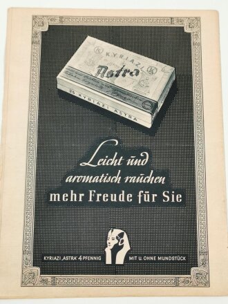 Der Adler "Dem Schöpfer Großdeutschlands", Heft Nr. 8, 16. April 1940