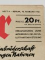 Der Adler "Waffenbrüderschaft der jungen Nationen", Heft Nr. 4, 18. Februar 1941