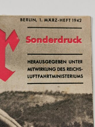 Der Adler "Der Reichsmarschall", Sonderdruck 1. März-Heft 1942