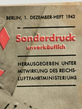 Der Adler "Im rollenden Angriff", Sonderdruck 1. Dezember-Heft 1942