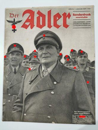 Der Adler "Der Reichsmarschall unter seinen Soldaten", Sonderdruck 1. Januar-Heft 1943