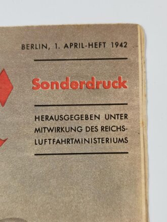 Der Adler "Zwischenspiel in Afrika", Sonderdruck , 1. April-Heft 1942