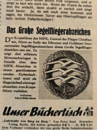 Der Adler "Zwischenspiel in Afrika", Sonderdruck , 1. April-Heft 1942