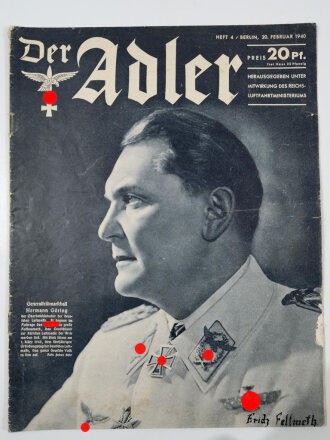 Der Adler "Der Reichsmarschall Herman Göring", Heft Nr. 4, 20. Februar 1940