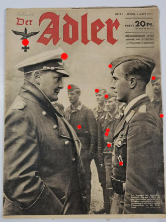 Der Adler "Der Schöpfer der deutschen Luftwaffe", Heft Nr. 5, 4. März 1941