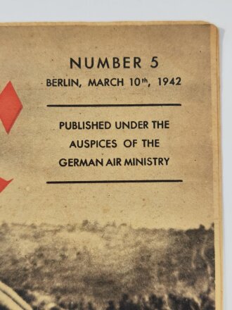 Der Adler "The Reich Marshal", Number 5, 10. März 1942, englische Ausgabe