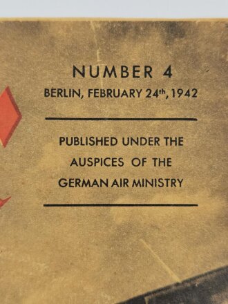 Der Adler "Harrassing the Foe", Number 4, 24. Februar 1942, englische Ausgabe