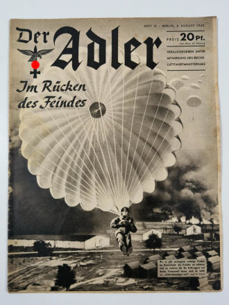Der Adler "Im Rücken des Feindes", Heft Nr. 16, 6. August 1940