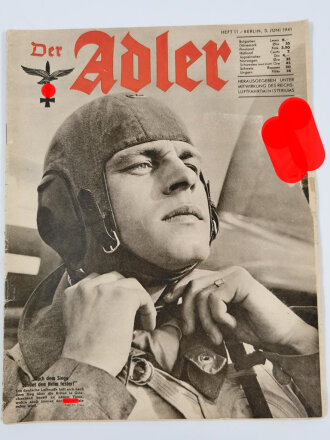 Der Adler "Nach dem Siege bindet den Helm fester!", Heft Nr. 11, 3. Juni 1941