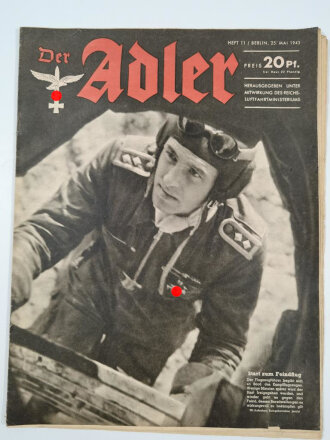 Der Adler "Start zum Feindflug", Heft Nr. 11, 25. Mai 1943