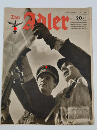 Der Adler "Der Feind wird ständig überwacht", Heft Nr. 10, 11. Mai 1943