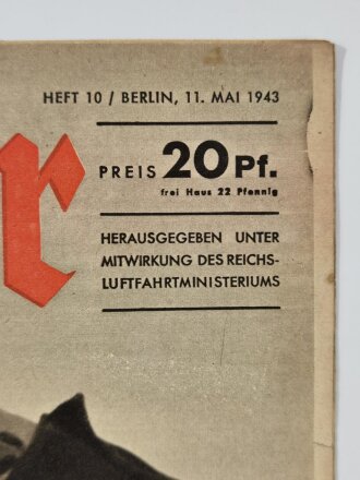 Der Adler "Der Feind wird ständig überwacht", Heft Nr. 10, 11. Mai 1943