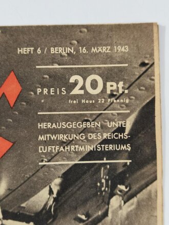 Der Adler "Am Preßluftbohrer", Heft Nr. 6, 16. März 1943