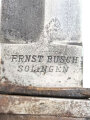 1.Weltkrieg Grabendolch, Kammerstück von Ernst Busch Solingen,  Scheide Originallack, ungereinigtes Stück