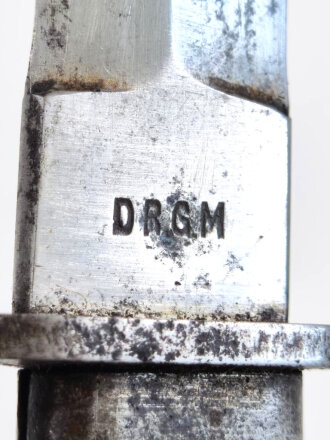 1.Weltkrieg Grabendolch, Hersteller "DEMAG" Duisburg, reste des Originallack