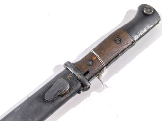Seitengewehr M84/98 für K98 der Wehrmach, getragenes...