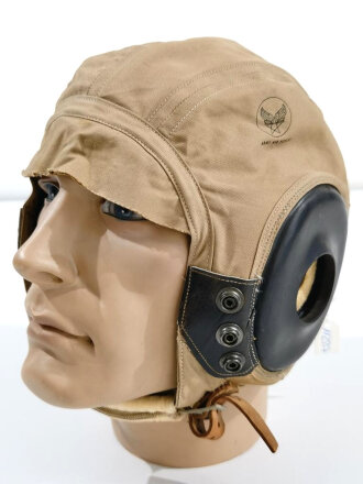 U.S. Army Air Forces in WWII, Flight helmet AN-H-15, size...