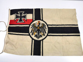 1.Weltkrieg Reichskriegsflagge 65 x 105cm, guter Gesamtzustand