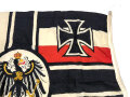 1.Weltkrieg Reichskriegsflagge 65 x 105cm, guter Gesamtzustand