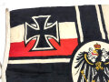 1.Weltkrieg Reichskriegsflagge 65 x 105cm, guter Gesamtzustand