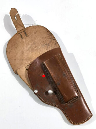 Pistolentasche mit Polizeiabnahme von 1942.  Guter Zustand