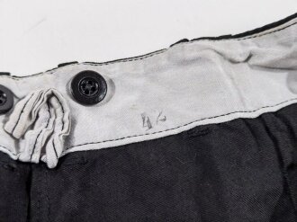 Hitlerjugend, schwarze , kurze Hose. Das RZM Etikett ausgeschnitten. Wohl ungetragenes Stück