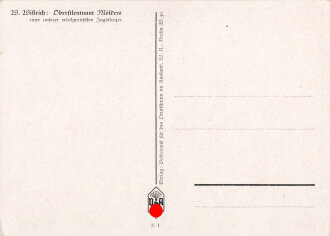 Ansichtskarte W.Willrich "Oberstleutnant...