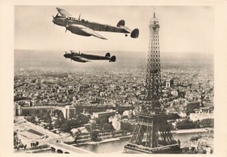 Ansichtskarte "Messerschmitt Me 110 über Paris"