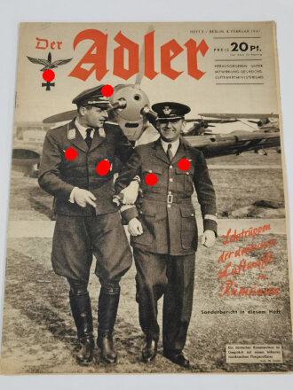 Der Adler "Lehrtruppen der deutschen Luftwaffe in Rumänien", Heft Nr. 3, 4 Februar 1941