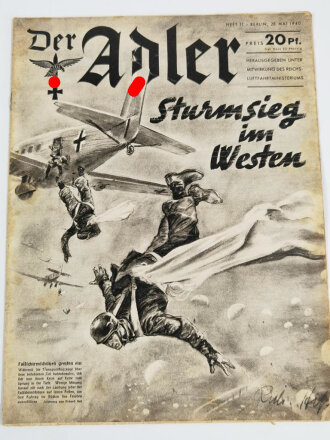 Der Adler "Sturmsieg im Westen", Heft Nr. 11, 28. Mai 1940