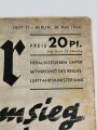 Der Adler "Sturmsieg im Westen", Heft Nr. 11, 28. Mai 1940