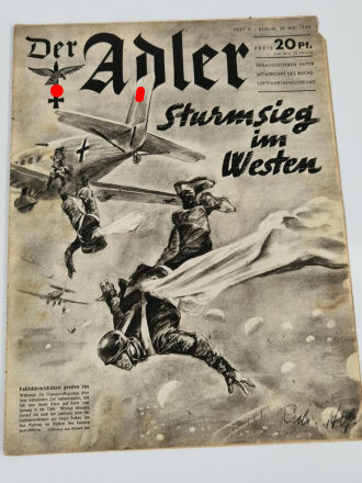 Der Adler "Sturmsieg im Westen", Heft Nr. 11, 28. Mai 1940