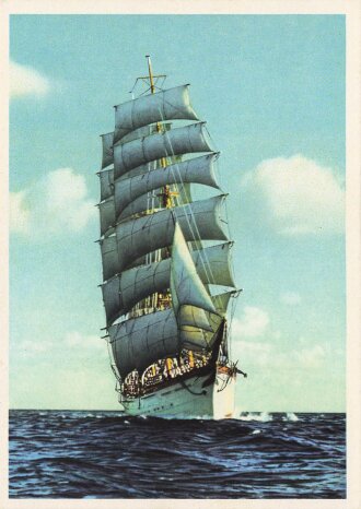 Ansichtskarte "Segelschiff"