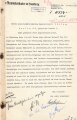 Karl Kaufmann, Gauleiter und Reichssatthalter von Hamburg. Eigenhändige Unterschrift auf Schreiben an den Ministerpräsidenten Generaloberst Göring , datiert 14.9.1937